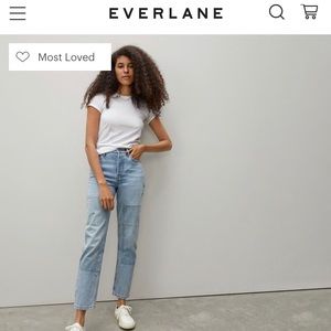 90s cheeky Everlane jenas
